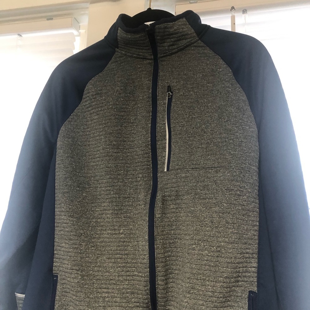 Men's zip up athletic jacket